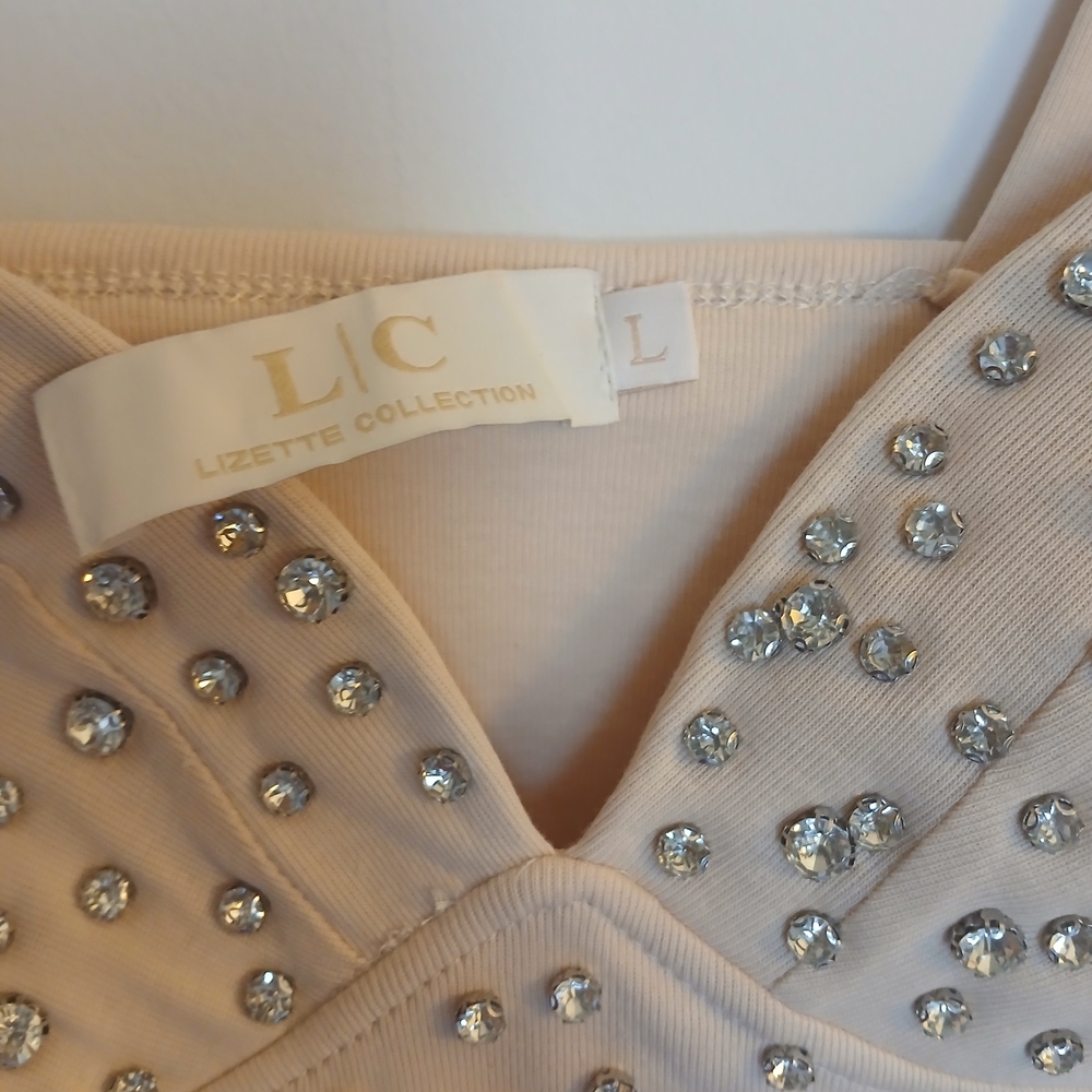 Embellished Crop Top - Picture 2 of 5